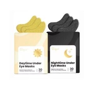 Risqué Under Eye Patches for Puffy Eyes Dark Circles 60 Pairs Daytime Nighttime